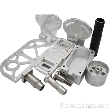 Moulage d'aluminium Usinage de précision Composant SS/Br/Al/Ti
